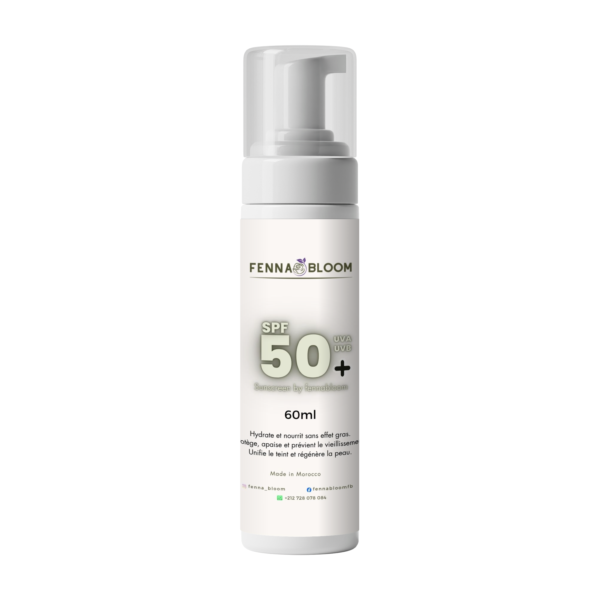 Écran Solaire SPF50 Fenna Bloom